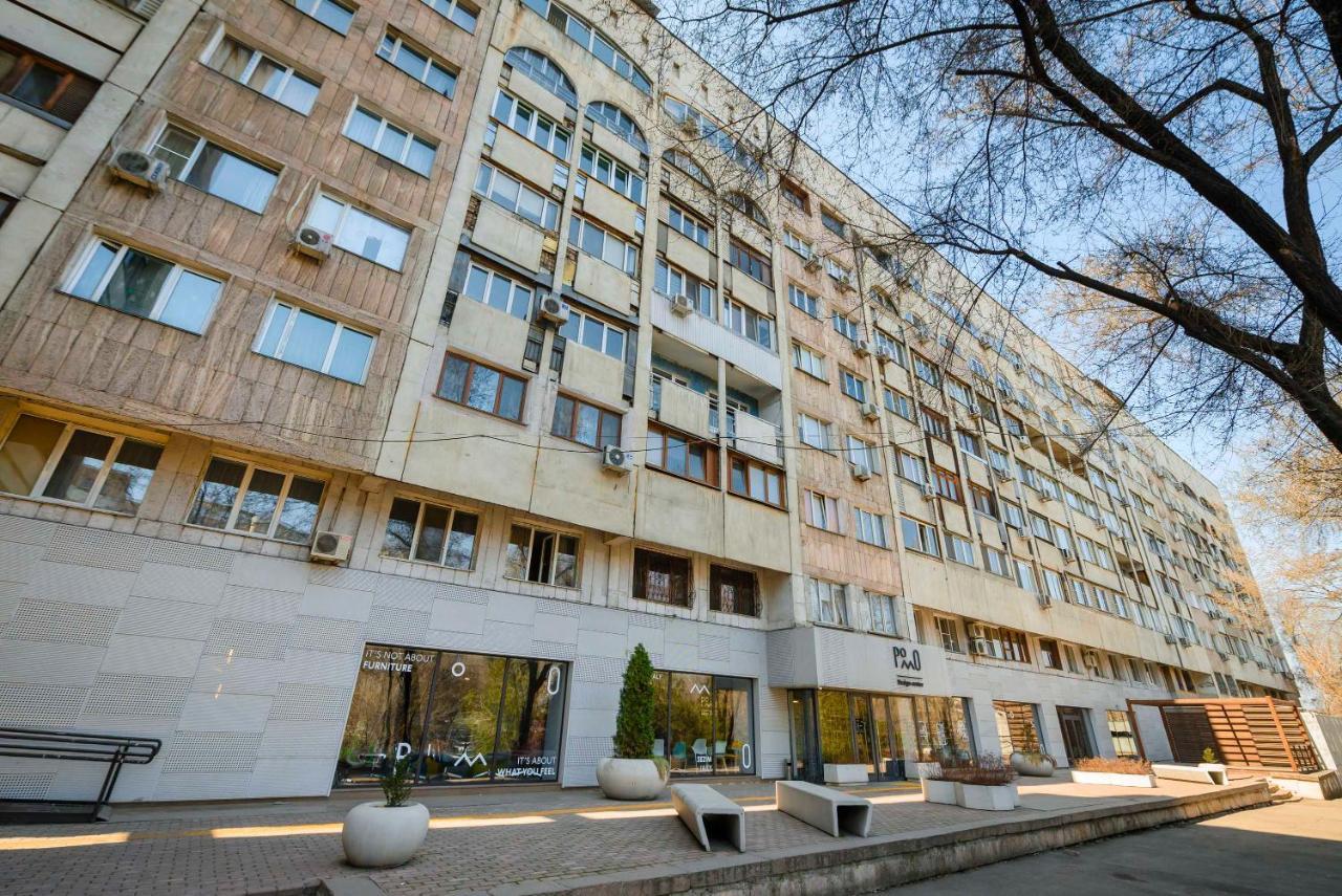 На Проспекте Ленина Lägenhet Alma-Ata Exteriör bild